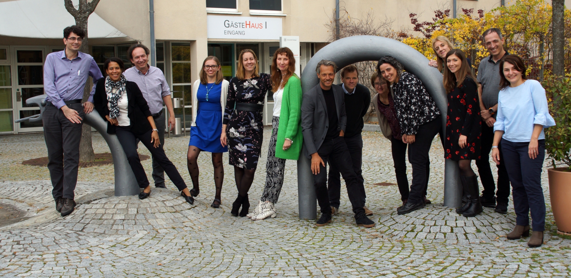 Gruppenfoto vom Kick-Off Meeting in Stuttgart